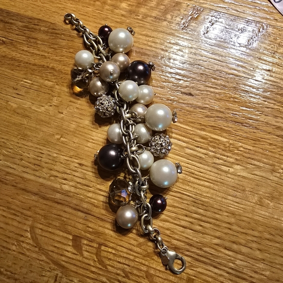 Stella and Dot Audrey Cluster Bracelet VGUC - Picture 3 of 6